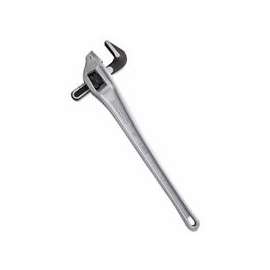 Heavy-Duty Pipe Wrenches, Alloy Steel Jaw, 24 in