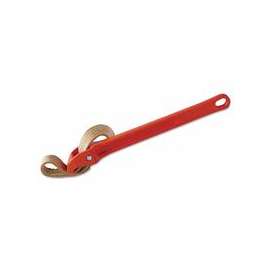 Strap Pipe Wrench, 3 1/2 OD, 1 1/8 in X 17 in Strap