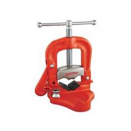 Bench Yoke Vises, Cast Iron, 4 in Pipe Cap.