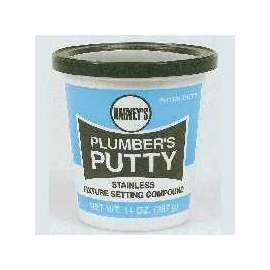 HARVEY 043010 Plumber's Putty, 14 oz Can