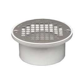 Oatey 43583 Floor Drain, White
