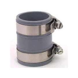 Fernco PTC-150 Pipe Coupling, 1-1/2 in Slip Joint, 2.34 in L
