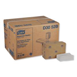 Universal Tall-Fold Dispenser Napkins, 1-Ply, 6" x 13.5", White, 10000/Carton