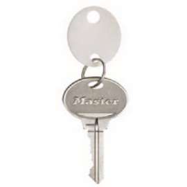 20PK WHT Plas Key Tag