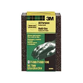3M 909 Sanding Sponge, Aluminum Oxide