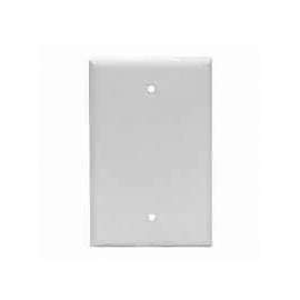 Arrow Hart 2129 Series 2129W-BOX Wallplate, 1-Gang, Polycarbonate, White