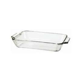 Oneida Oven Basics 81935OBL11 Bake Dish, 3 qt Capacity, Glass, Clear