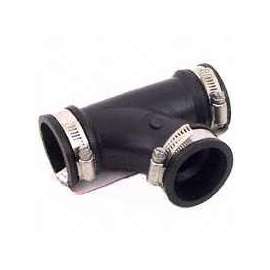 Fernco PQT-150 Pipe Tee, 1/2 in Run, 1/2 in Branch