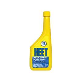 Heet 28201 Gas Line Antifreeze and Water Remover Pale Yellow, 12 oz Bottle