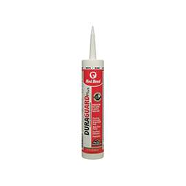Red Devil 0144CA Siliconized Caulk, White, 10.1 oz Cartridge