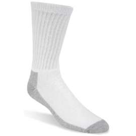 3PK MED WHT Crew Sock