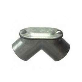 Halex 94110 Pull Elbow, 90 deg, 1 in, Zinc