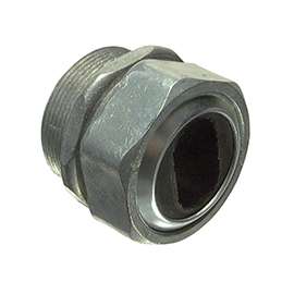 Halex 10220 Standard Watertight Connector, 2 in Hub, Compression, Zinc
