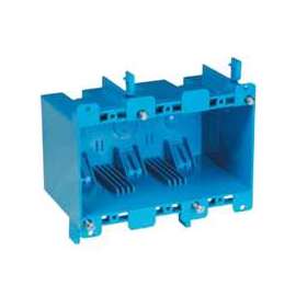Carlon B355R Outlet Box, Clamp Mounting, PVC