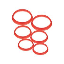 Plumb Pak PP855-13 Assorted Slip Joint Washer, 1-1/4 in, 1-1/2 in, 2 in, Rubber