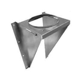 SELKIRK 208430 Type HT Wall Support Kit, Type Class A Pipe, Double Wall Pipe, Stainless Steel, Galvanized