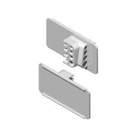 Southern Imperial RQ-3 Label Holder, 3 in, Translucent