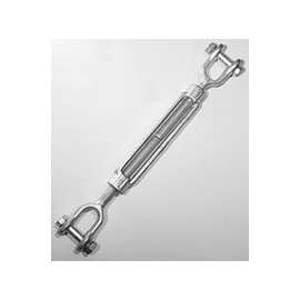 BARON 19-5/8X6 Turnbuckle, 3500 lb Weight Capacity, Jaw Fitting A, Jaw Fitting B, Galvanized Steel