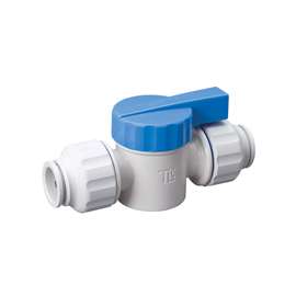 Southland 644-133HC Stop Valve, 1/2 x 1/2 in PF x PF, Polysulfone