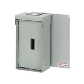 Cutler-Hammer BR Series BR24L125RP Load Center, Surface Mounting, 125 A, Main Lug Breaker/Load Center, 2-Space