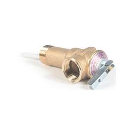 CAMCO 10493 Relief Valve, 3/4 in, 150 psi Operating, Brass