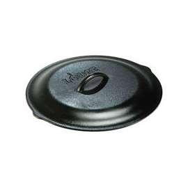Lodge L10SC3 Cookware Cover, Cast Iron, Black