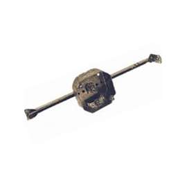RACO 8326 Ceiling Outlet Box, 2-Gang, Steel, Gray
