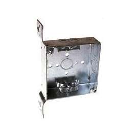 RACO 223 Electrical Box, Clamp Cable Entry, 4-Knockout, FM Bracket Mounting, Steel