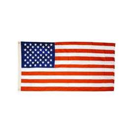 Valley Forge USPN-1 USA Flag, 3 ft W, 5 ft H, Nylon