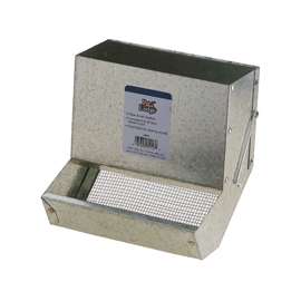 Pet Lodge AF7S Small Animal Feeder with Sifter Bottom, Steel