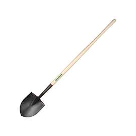 RAZOR-BACK 40104 Irrigation Shovel, 11-1/2 in L x 8-7/8 in W Blade, Hardwood Handle