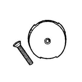 Plumb Pak PP826-10BN Tub Face Plate, Brushed Nickel, For Bath Drains