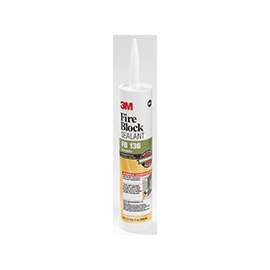 3M FB 136 Versatile Fire Block Sealant, Gray, 10.1 oz Cartridge