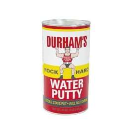 DURHAM'S Rock Hard 1 Water Putty, 1 lb Can