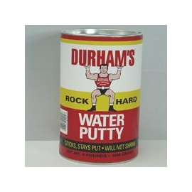 DURHAM'S Rock Hard 4 Water Putty, 4 lb Can