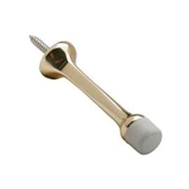 Schlage SC61MB3 Door Stop, 3 in Projection, Brass
