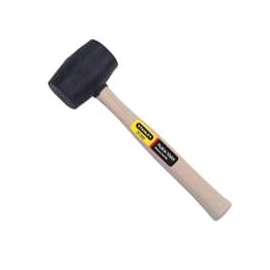 STANLEY 57-522 Mallet, 18 oz, Rubber Head, 13-1/2 in OAL