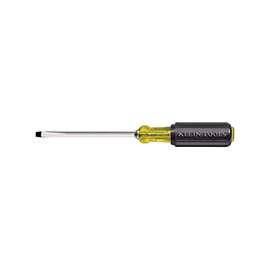Klein 600-6 Heavy-Duty Screwdriver, 5/16 in Drive, Keystone Drive, 10-15/16 in OAL, Black Handle