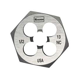 IRWIN 6852 Machine Screw Dies, 5/8-11 Thread, NC, Right Hand Thread, HCS