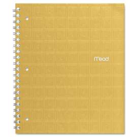 Recycled Notebook, 1 Subject, Medium/College Rule, Assorted Color Covers, 11 x 8.5, 80 Pages