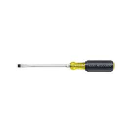 Klein 602-3 Screwdriver, 7/32 in Drive, Keystone Drive, 6-3/4 in OAL, Black Handle