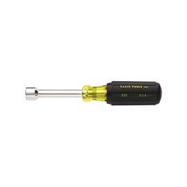 Klein 630-5/8 Nut Driver, 5/8 in Drive, 4 in L Shank, 9-3/8 in OAL