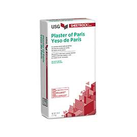 USG 380261 Plaster of Paris, Off-White, 25 lb Bag