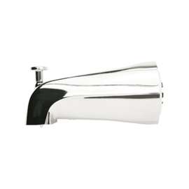 Plumb Pak PP825-37 Bathtub Spout with Diverter, Zinc, Chrome