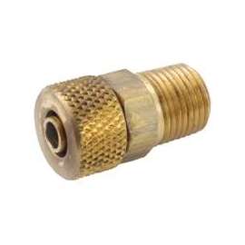 Anderson Metals 50868-0402 Tube Adapter, 1/4 in Compression, 1/8 in MPT