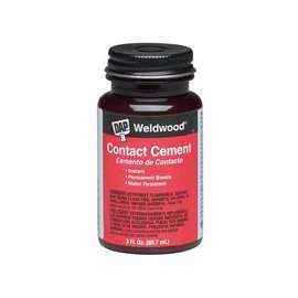 DAP Weldwood 00107 Contact Cement, 3 oz Bottle