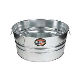 Behrens 1GS Wash Tub, 11 gal Capacity, Galvanized Steel