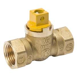 1/2" BRS Gas Ball Valve