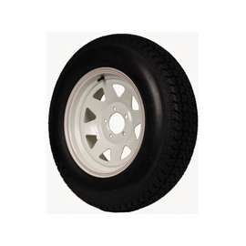 Martin Wheel DM175D3C-C-I Trailer Tire, 1360 lb Withstand Load, 4-1/2 in Dia Bolt Circle