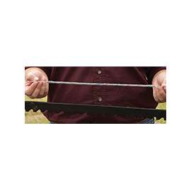 RANCHMATE TWS-14-9T Fence Twist Splice, Steel, Green, Galvanized, For 14 ga Barbed Wire, 9 ga Smooth Wire